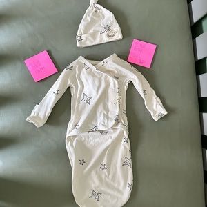 Bonsie Baby skin to skin gown and hat